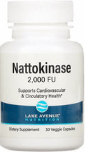 טען תמונה לצפייה בגלריה, Lake Avenue , Nattokinase, 2,000 FUs, 30 Veggie Caps