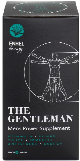 Витаминный комплекс для мужчин в таблетках “The Gentlemen”. Сила, энергия, мужское здоровье и долголетие от японских учёных